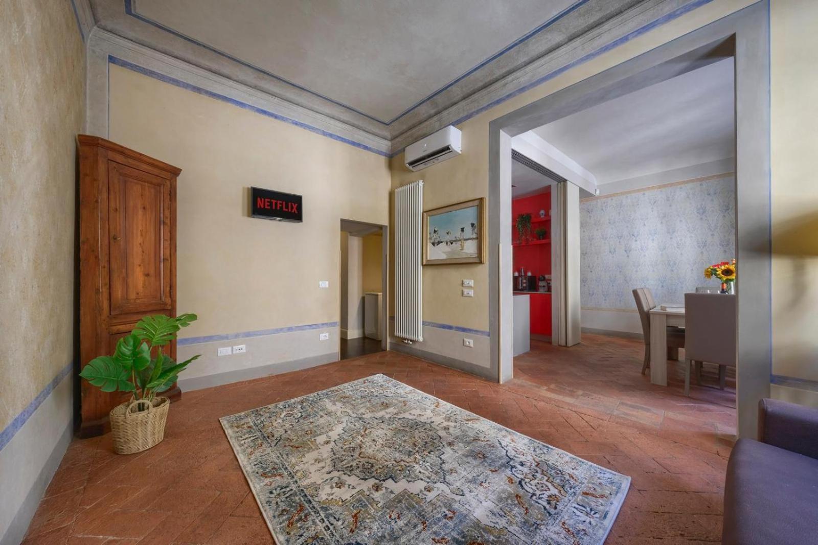 Nel Cuore Di Firenze Con Netflix Apartamento *